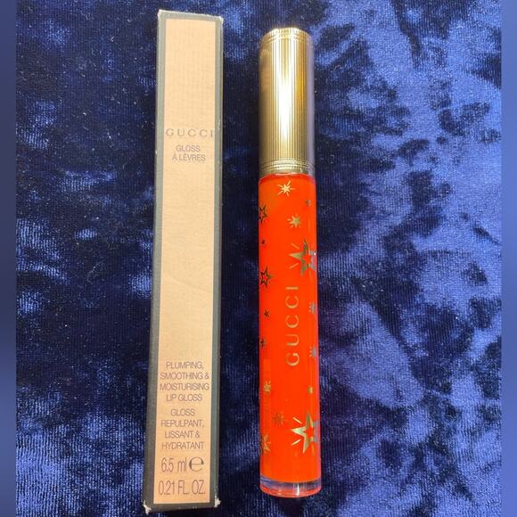 Gucci Plumping Lip Gloss shade Teresina Red 525 - Picture 1 of 2
